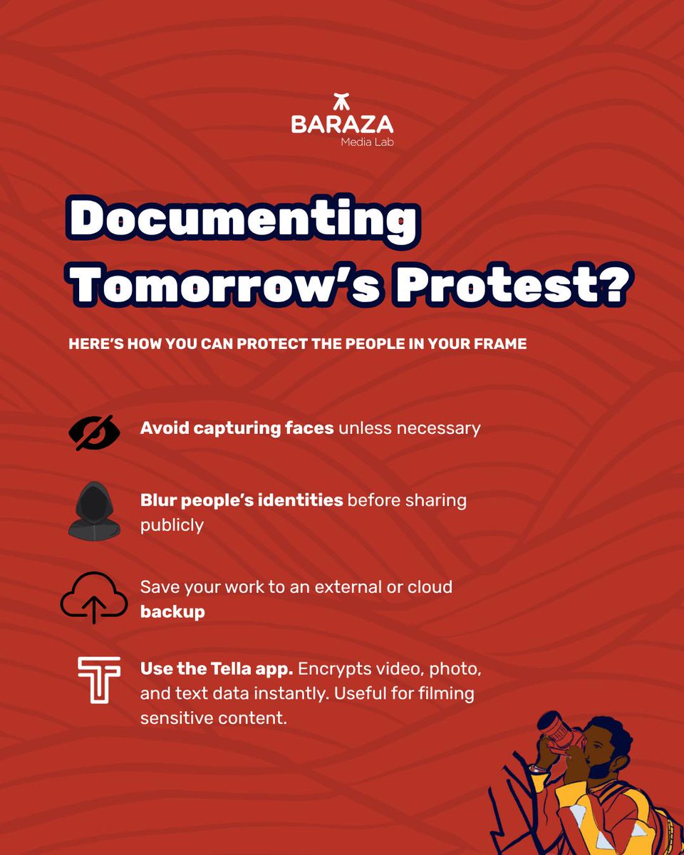 Ahead of tomorrow’s planned protests, we have updated our digital safety advisory.
It reflects recent developments, new tactics, and the continued need for clear, practical ways to reduce risk—especially for creatives, journalists, and civic technologists.