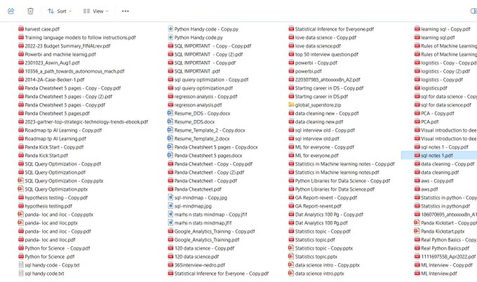 Mohammad Arshad 🌐 (@arshad83) on Twitter photo Uncover a free AI & ML Ebook with accompanying Notes!
🧠Delve into a comprehensive Guide showcasing the Top 150 AI Interview Questions.
Elevate your skills and reach AI Mastery in 2025!
1. Follow (so that I can DM)
2. Like and Repost
3. Reply with "Send"
<a href="/decodingdatasci/">Decoding Data Science</a> Uncover a free AI & ML Ebook with accompanying Notes!
🧠Delve into a comprehensive Guide showcasing the Top 150 AI Interview Questions.
Elevate your skills and reach AI Mastery in 2025!
1. Follow (so that I can DM)
2. Like and Repost
3. Reply with "Send"
<a href="/decodingdatasci/">Decoding Data Science</a>