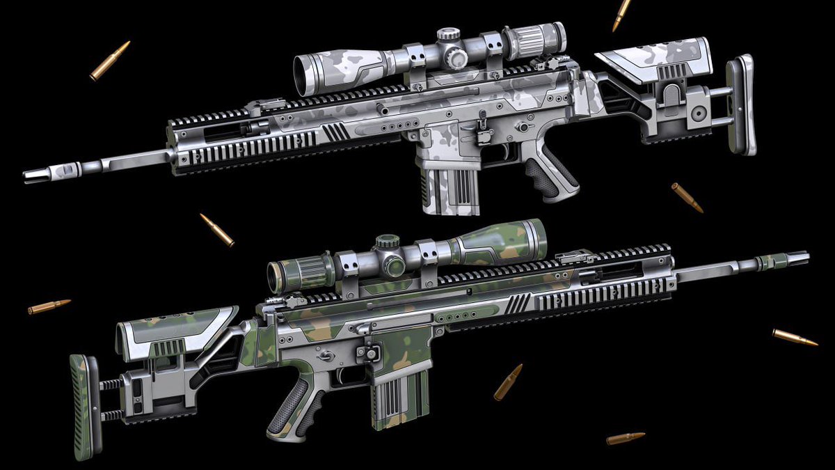 Hello, we have two versions of the rifle again, now Scar-20, one for winter, the second for summer.
<a href="/CounterStrike/">CS2</a> 

🤍steamcommunity.com/sharedfiles/fi…

💚 steamcommunity.com/sharedfiles/fi…