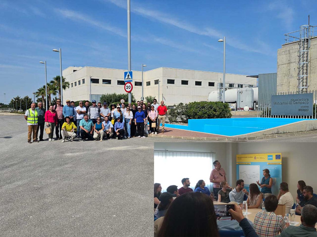 El curso de CAPACITACIÓN EN DESALACIÓN ALADYR ESPAÑA 2025 realizó una visita técnica guiada a la planta de Mutxamel. 
31 asistentes mostraron gran interés en su tecnología y operación. 
El curso cuenta con el aval de la UA, el Instituto del Agua, AEDyR, la EDS y Water Positive
