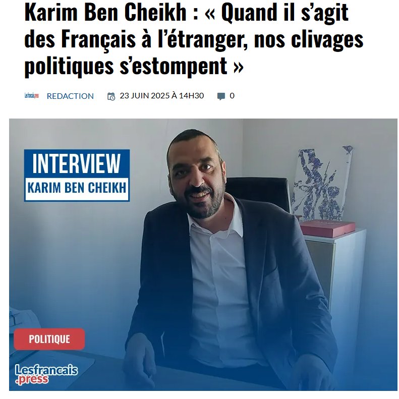 Karim Ben Cheikh (@k_bencheikh) on Twitter photo « Notre objectif est clair : mettre fin à des inégalités de traitement qui ne disent pas leur nom ».
<a href="/francaispresse/">Lesfrancais.press</a> revient sur ma proposition de loi pour les Français de l'étranger. Lire l'article ⤵️
urlr.me/tKCEg5
#FrançaisdelEtranger #Droits #FDE #protectionsociale « Notre objectif est clair : mettre fin à des inégalités de traitement qui ne disent pas leur nom ».
<a href="/francaispresse/">Lesfrancais.press</a> revient sur ma proposition de loi pour les Français de l'étranger. Lire l'article ⤵️
urlr.me/tKCEg5
#FrançaisdelEtranger #Droits #FDE #protectionsociale