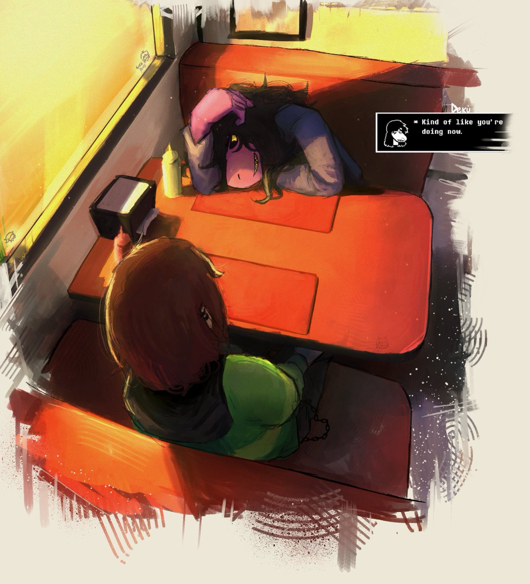 The Diner

#deltarune #krusie