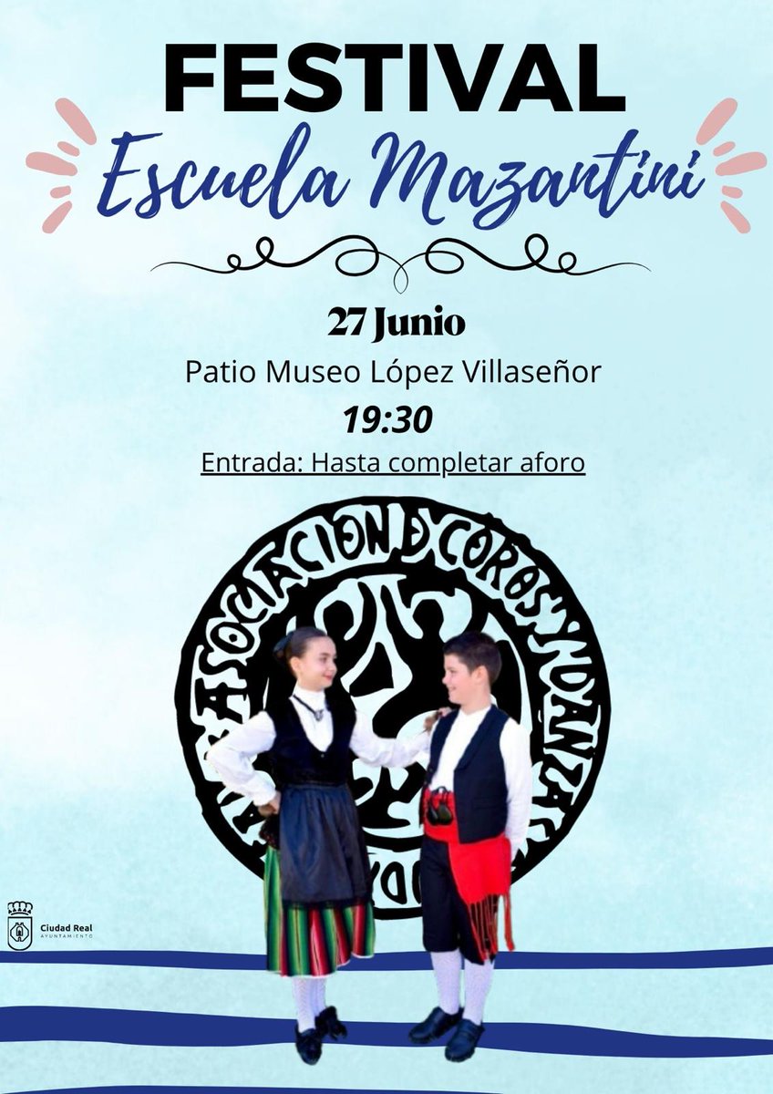 ✨🎻 ¡Estamos de festival! 🎻✨
El próximo 27 de junio tenemos una cita muy especial

Ven a disfrutar de nuestras tradiciones, música y baile con la ilusión y el arte de nuestros alumnos. 💃🕺🎶

¡No faltes, te esperamos con mucha alegría! ❤️✨