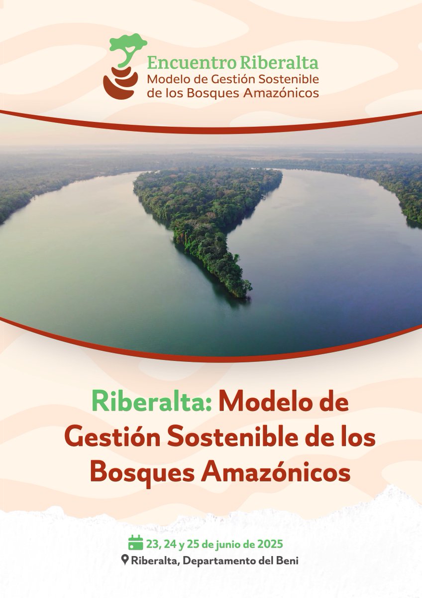 MaraAnglicaTor5's tweet photo. Encuentro Riberalta: Modelo de Gestión Sostenible de los Bosques Amazónicos 🌿
¡Riberalta es el epicentro del diálogo por la Amazonía! #Amazonia #Bolivia #salud https://t.co/x9Lg7LVBvy