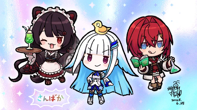 #いぬいらすと #ヘル絵スタ #絵ンジュ #にじさんじ 3BK!