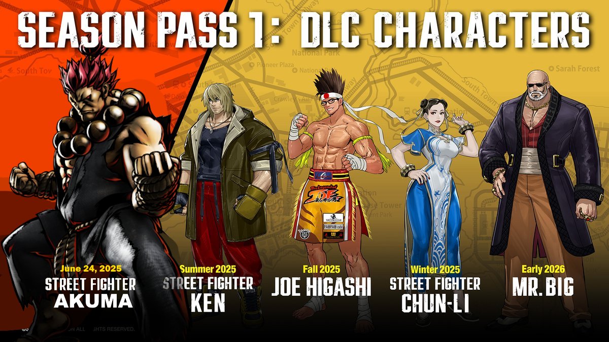Mince 🇫🇮 @ Headstomper 2025 (@umithepenguin) on Twitter photo Don't let SNK fool you, Season 1 of COTW has three Street fighter characters in it Don't let SNK fool you, Season 1 of COTW has three Street fighter characters in it