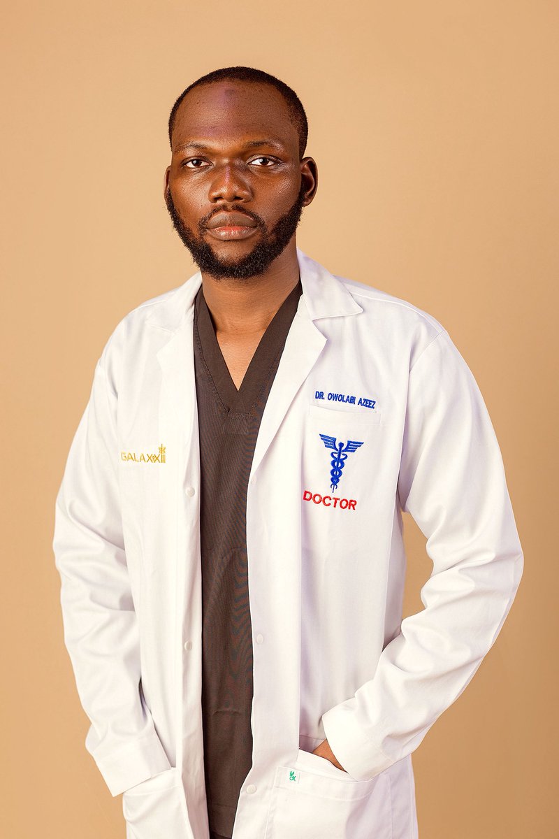 OwolabiAzeez_'s tweet image. Proof that I didn’t quit.
Dr. Owolabi, Azeez Oladele, BDS(Lagos).