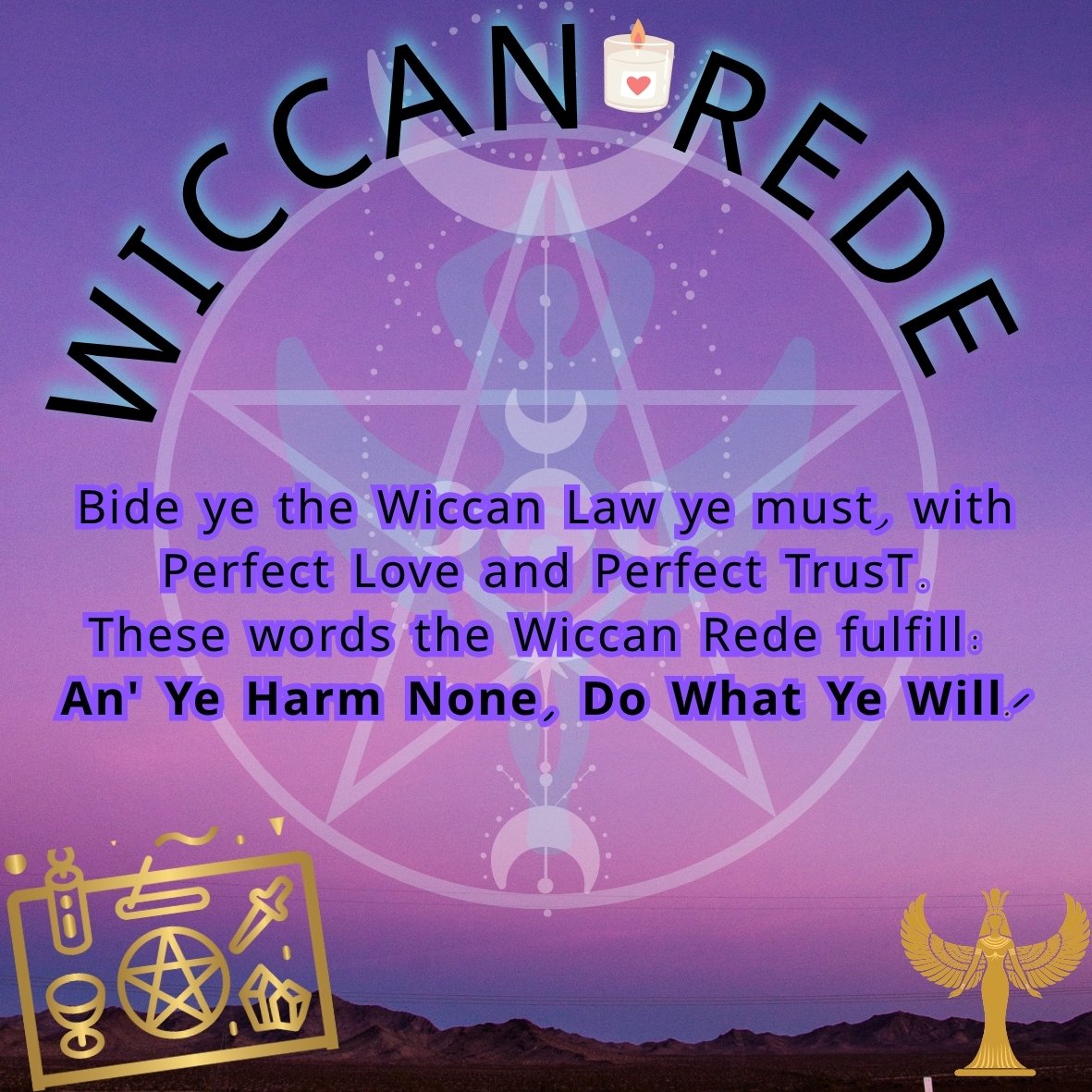 Is your local school going to post Graven Images of the 10 Commandments in its classrooms? If so, please feel free to print this picture out and ask them to give equal time to your local Witches &amp; Pagans. There are definitely some in your area - We Are Everywhere.