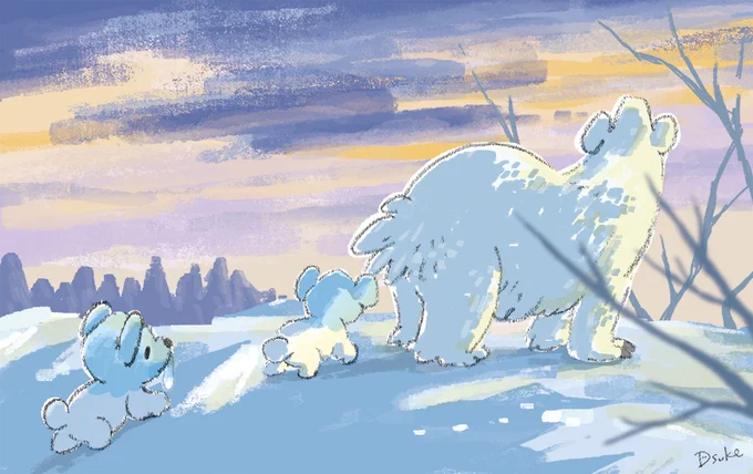 ポケモン生態図鑑楽しい! こちらは以前ポケモンの生態を意識して描いたイラスト #fanart