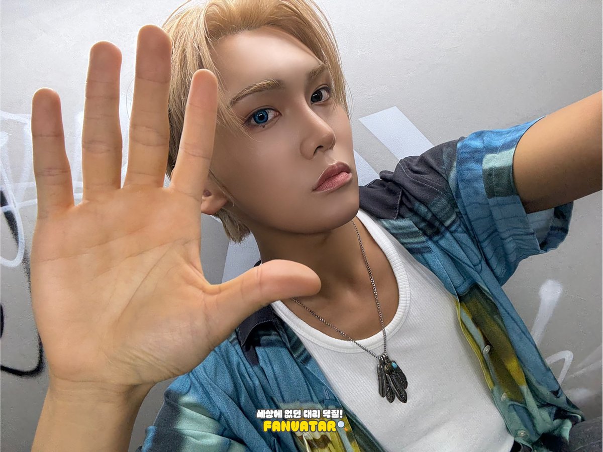 ✨FANVATAR Behind Photo✨ I'mma bright your heart✨ @XLOV_official
