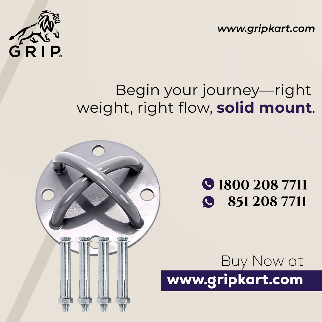 Gripyoga's tweet image. Need a secure ceiling mount? 🏋️
From punching bags 🥊 to yoga swings 🧘 — the X Clamp never lets go!
✅ Heavy-duty steel
✅ Anti-slip + ultra-stable
✅ Works on concrete/wood

👉 Shop now: gripkart.com
📞 1800 208 7711 | 851 208 7711
#gripxclamp #ceilingmount #gripkart
