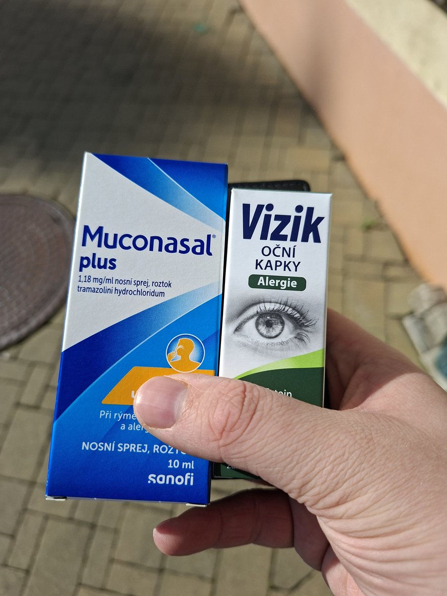 Allergy season is here, yeeeeey... Great