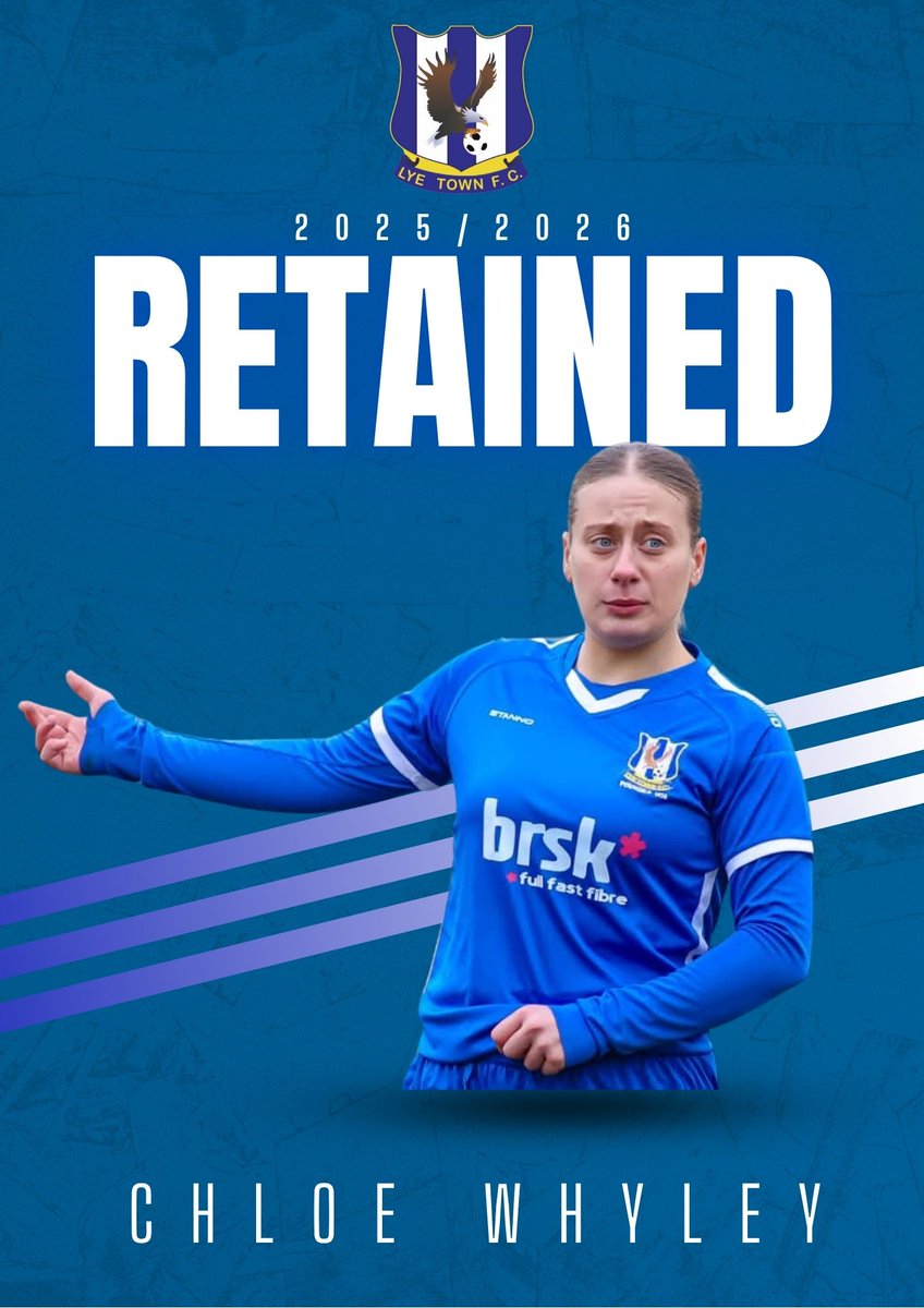 LyeTownWomenFC's tweet photo. We are pleased to announce our next 4 retained players

Sunya Salim
@bate_joella 
@Caitlynwalton17 
@chloe_whyley 

#uptheflyers https://t.co/5O7jVabBFO