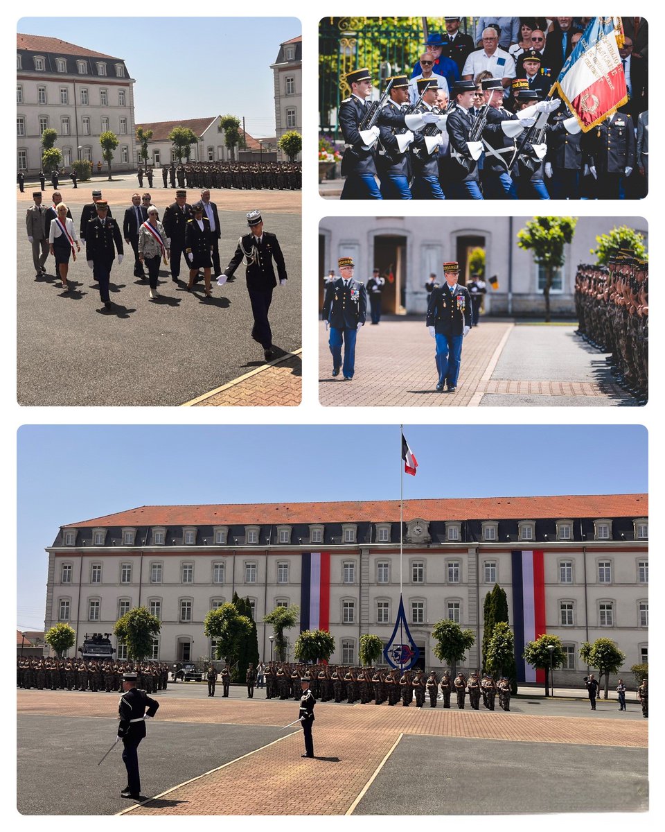 L'Ecole de Gendarmerie de Chaumont fut la 1ère créée après la seconde guerre mondiale. 
➡️+ de 60 000 gendarmes y ont été formés depuis !
Cette vénérable institution fête ses 80 ans 🇫🇷