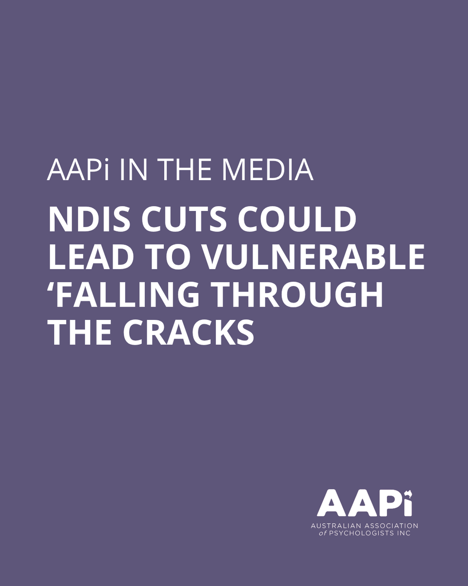 AAPi member Tracey Martin-Cole features in an article in The Hobart Mercury, Daily Telegraph, Herald Sun, Geelong Advertiser, Courier Mail &amp; a number of other national newspapers, saying the NDIS cuts will hurt some of Tasmania's most vulnerable people: ow.ly/6H5q50WffJE