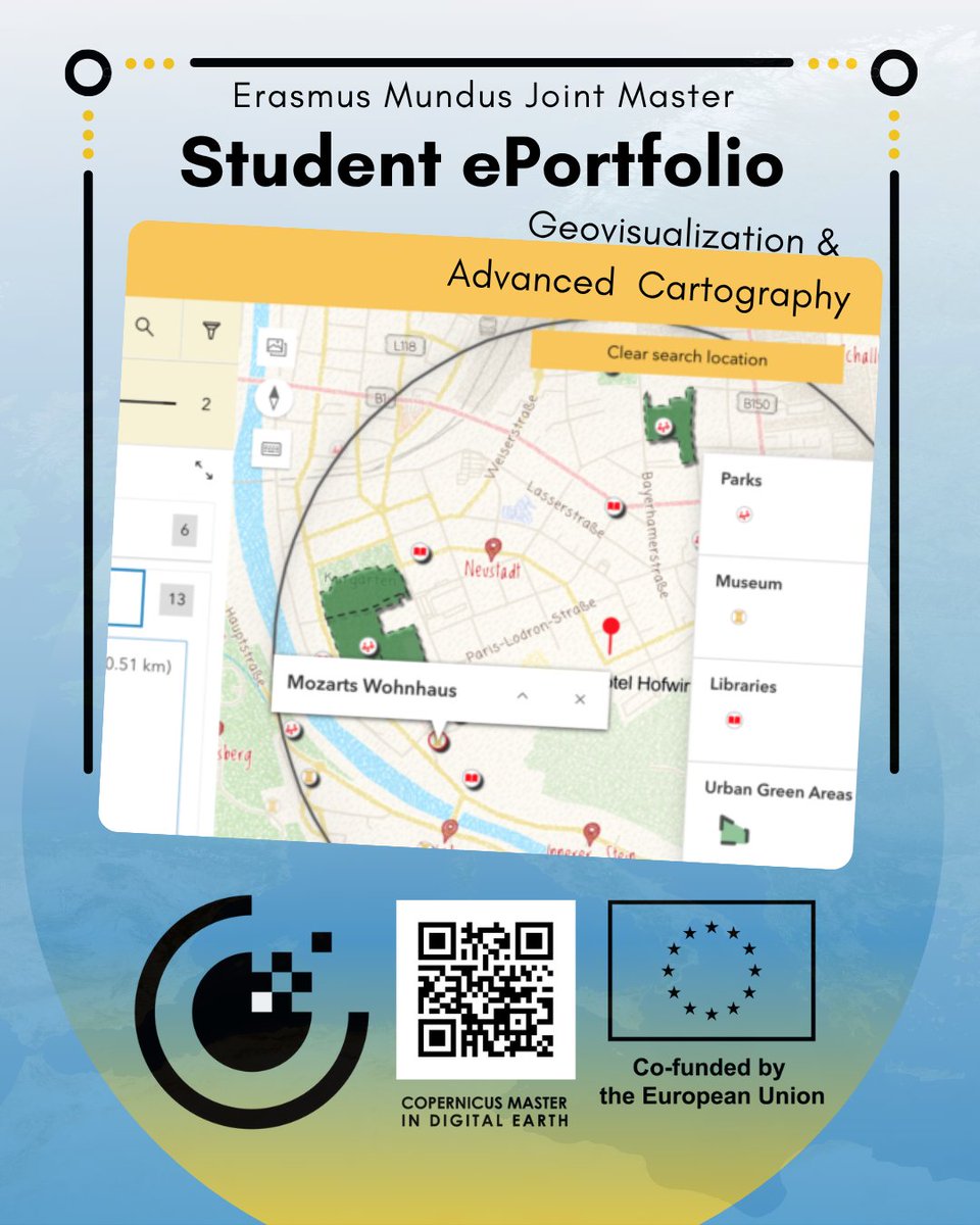 MSc_CDE's tweet image. meet our student Amna urbanistamna.com #urbanplanner #Pakistan🎓contributes to urban discourse through #writing #mapping &amp; #visual #storytelling 👏 Erasmus Mundus Joint Master #universitätsalzburg #UPOL &gt; co-funded by the European Union&lt; master-cde.eu 😃 #EMJM