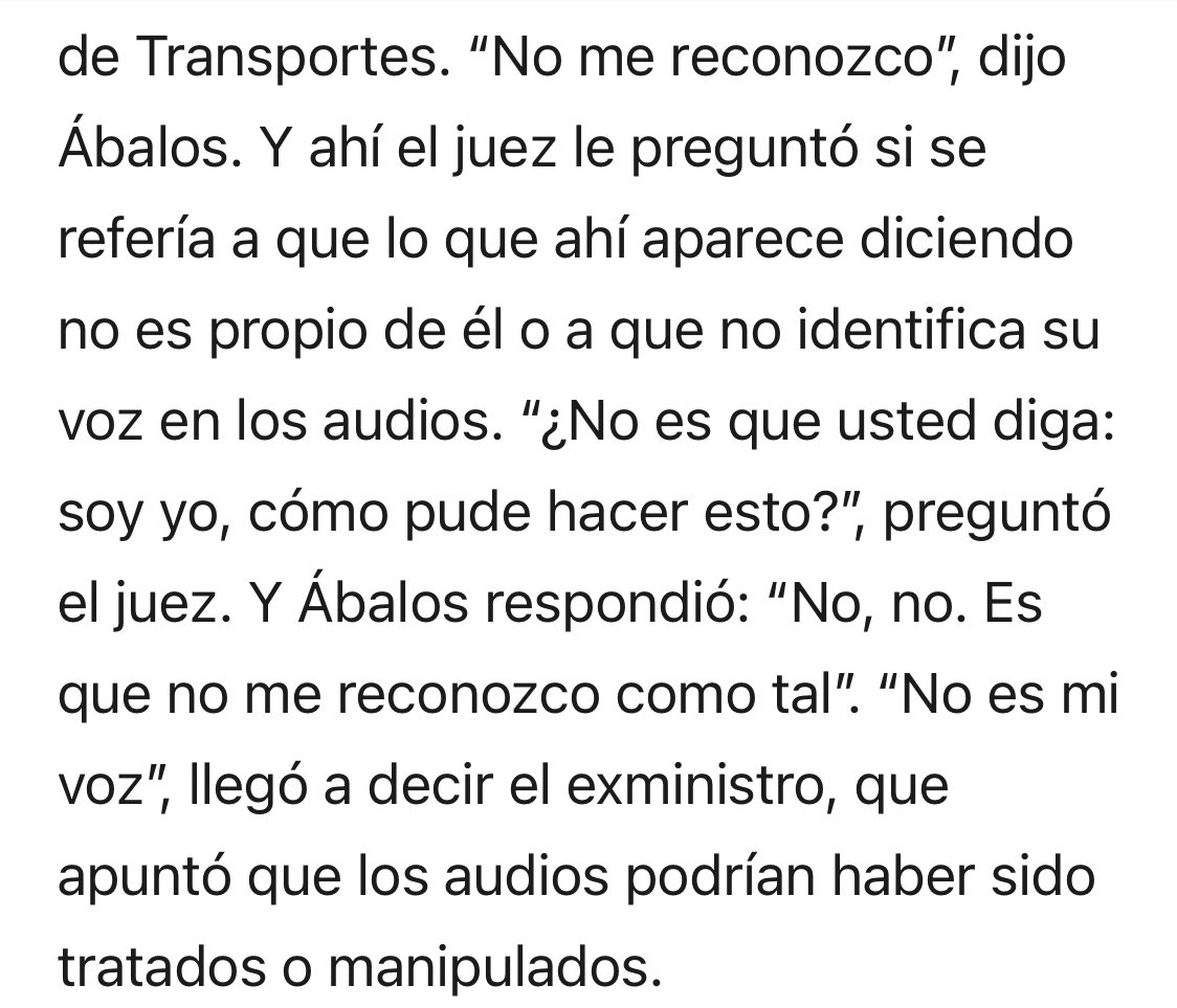 Esto es maravilloso.

Debate semántico entre juez e imputado sobre el significado de la frase (deliberadamente ambigua) de Ábalos.