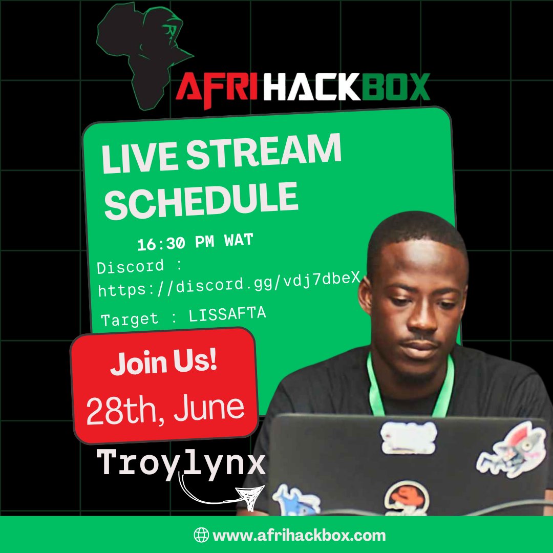 Kicking off this month’s live challenge is none other than <a href="/TroyLynx/">TroyLynx</a>    a sharp mind in the cybersecurity scene, ready to dive into Lissafta, a vulnerable Node.js Express app with a dangerous eval() flaw.