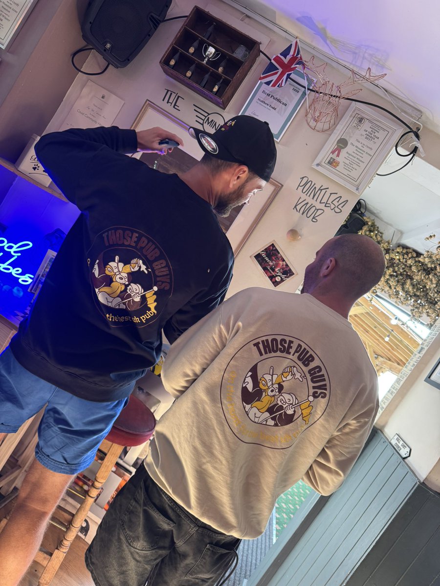 Had a pub visit from
These dudes last night / they are hilarious 😆! Can’t wait to watch this social media post of the Pub ! #promotingpubs #pubambassadors #gettingpuboutthere #thosepubguys