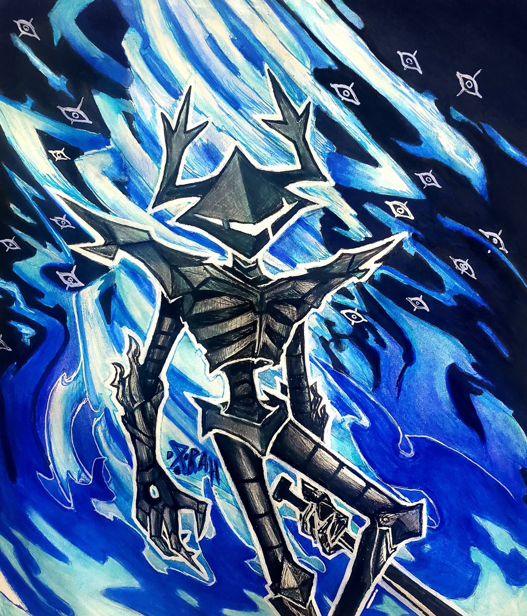 --------------------------
*Your vision narrows.
*Your chest feels tight.

The wind is howling.
---------------------------
#traditionalart #art #DELTARUNE #deltarunefanart #deltarunespoilers #ArtistOnTwitter