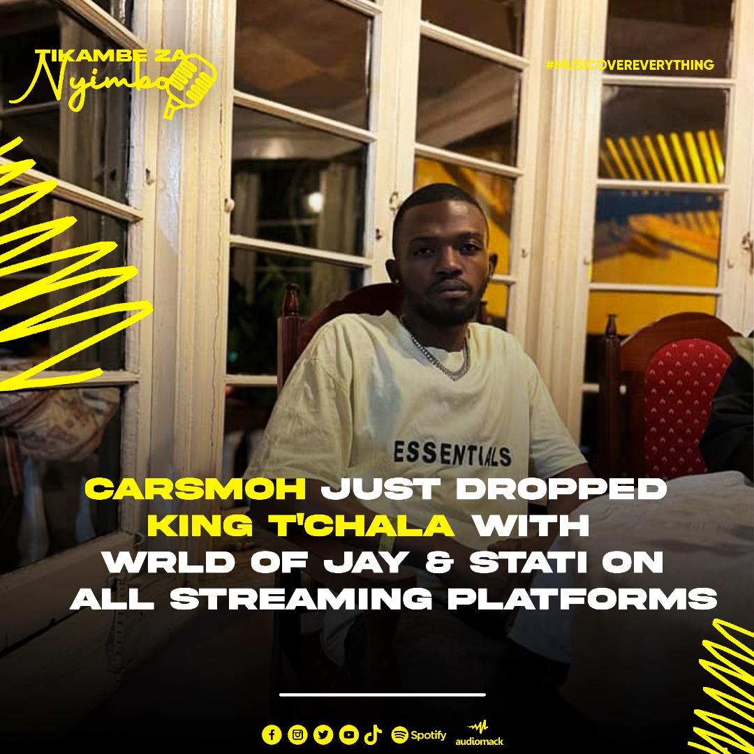 Tikambezanyimbo's tweet photo. @Carsmoh1 just dropped King T'challa`l with  Wrld of Jay &amp; Stati on all streaming platforms 

#MusicOverEverything 

https://t.co/pfsF2LPNcm https://t.co/xcBH7k8VDU