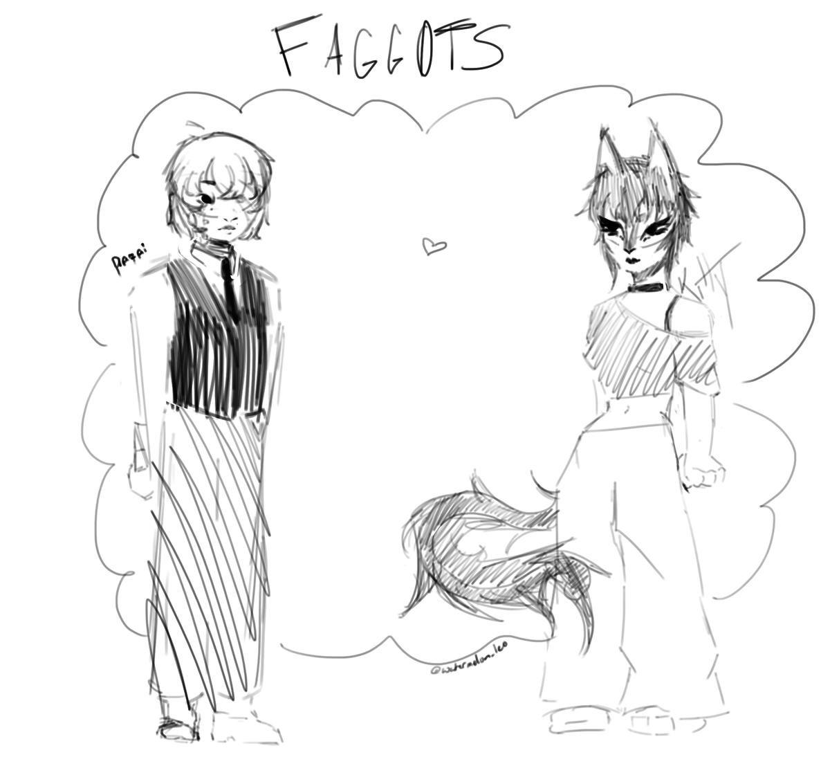 darling_dazais's tweet photo. sat my ass down to draw okay good night (this is yuri) #yumeshipping #blackkat https://t.co/BiV08AwF3w