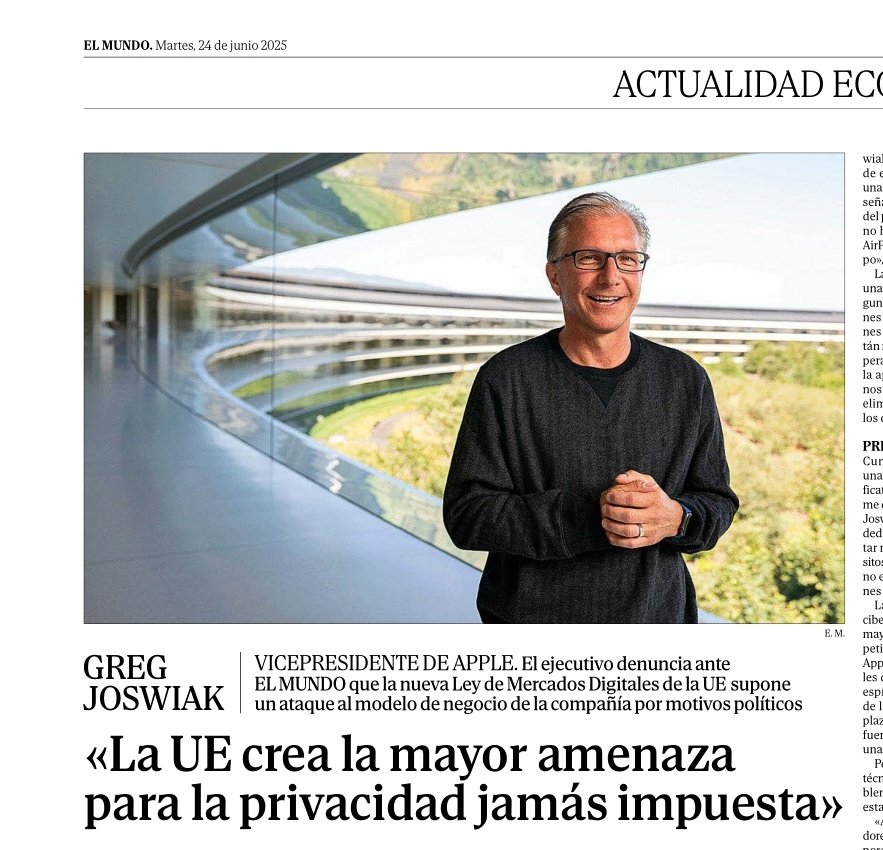 Si Apple o cualquier multinacional de Silicon Valley no está de acuerdo, la UE ha acertado completamente.