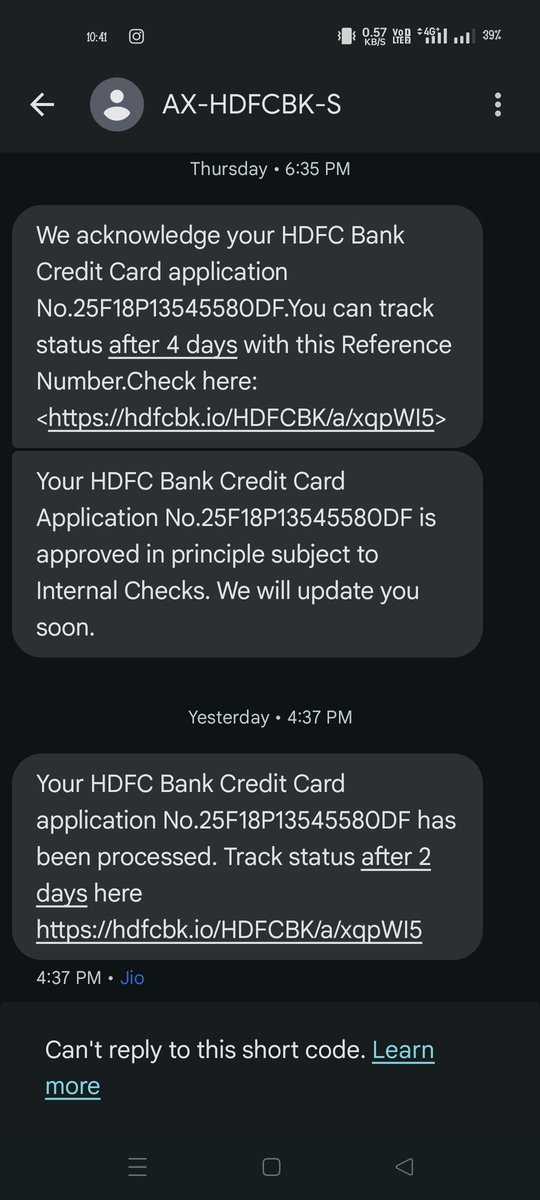 Sovan_29's tweet photo. @HDFC_Bank @HDFCBank_Cares
Subject: application rfno-25F18P13545580DF Request for Clarification on HDFC Millennium Credit Card Application RejectionDear HDFC Bank Customer Service,I am Sovan Mondal, a loyal customer with an HDFC Bank account for the past three years. https://t.co/rHnLaoWymF