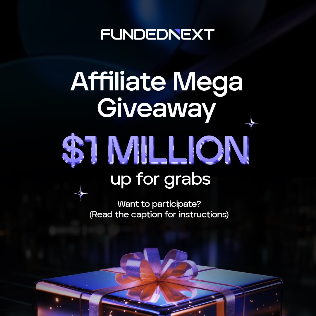 🚀 FundedNext is giving away $1,000,000 in Challenge Accounts to celebrate Stellar Instant!!

🎁 200 × $5K Stellar Lite accounts
🏆 Win up to 3 accounts!
📅48 hours deadline.

To participate: 
 
👉 Sign up with the link⬇️ fundednext.com/?fpr=wealth-is…
📄 Fill form: