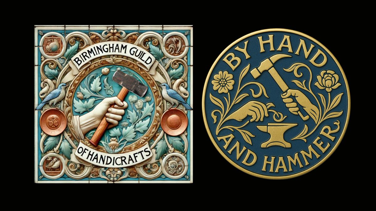 Taking a small group on a private tour of Birmingham’s boldest Arts and Crafts buildings today.
“By hand and hammer”—the motto of radical artists who set out to change the world, one design at a time. ✊🎨
#Birmingham #ArtsAndCrafts #WalkingTour