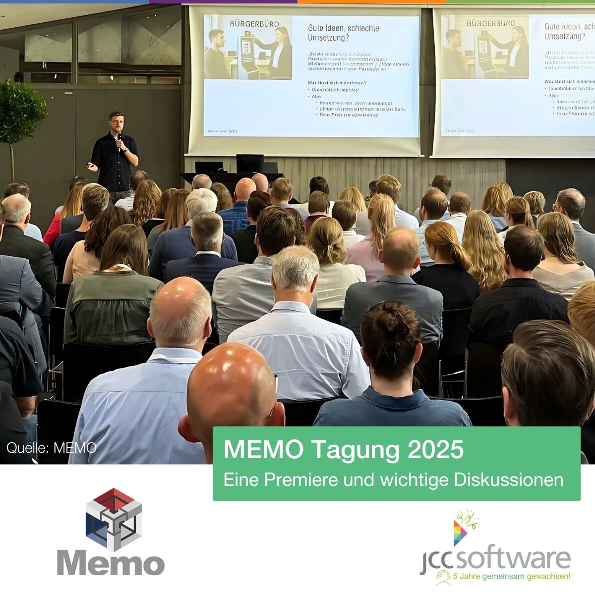 JCC Software GmbH (@jccsoftwaregmbh) on Twitter photo Zurück zur Uni! Die <a href="/memotagung/">MEMO-Tagung</a> in Münster hat uns mit ihren lösungsorientierten Inhalten begeistert. Wir haben unsere Highlights für Sie zusammengefasst:
➡ hallo.jccsoftware.de/THkCnU
#Digitalisierung #MEMO2025 #eGovernment Zurück zur Uni! Die <a href="/memotagung/">MEMO-Tagung</a> in Münster hat uns mit ihren lösungsorientierten Inhalten begeistert. Wir haben unsere Highlights für Sie zusammengefasst:
➡ hallo.jccsoftware.de/THkCnU
#Digitalisierung #MEMO2025 #eGovernment