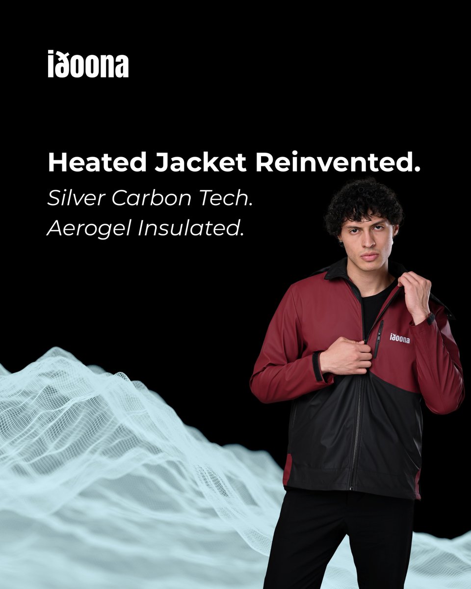 idoona_fit's tweet photo. Why dread winters, when you wrap yourself in silver carbon tech and aerogel?

#kickstarter #heatedjacket #advancedmaterials #aerogel #winterjacket https://t.co/o2KpRybf6w