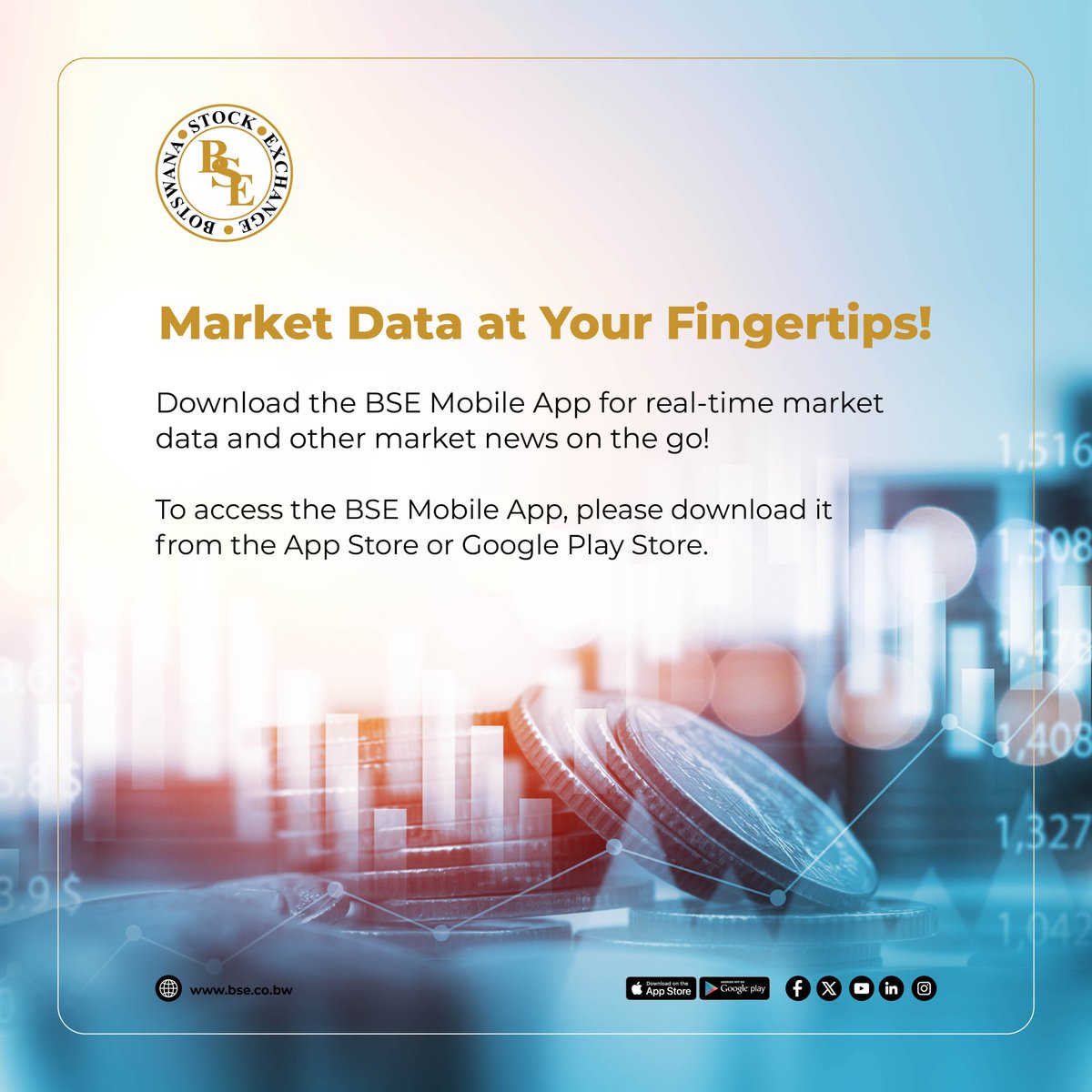 MARKET DATA AT YOUR FINGERTIPS: DOWNLOAD THE BSE MOBILE APP