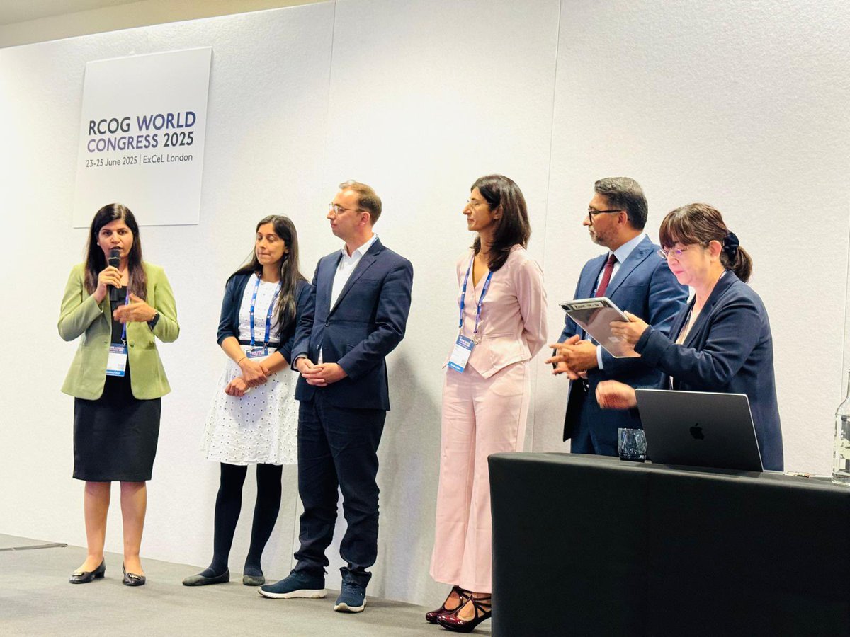 VimeeBindra's tweet image. Honoured to speak at the RCOG World Congress 2025 in London on the strategic role of robotic surgery in complex gynaecological cases — especially in deep endometriosis and its surgical outcomes and equitable access.