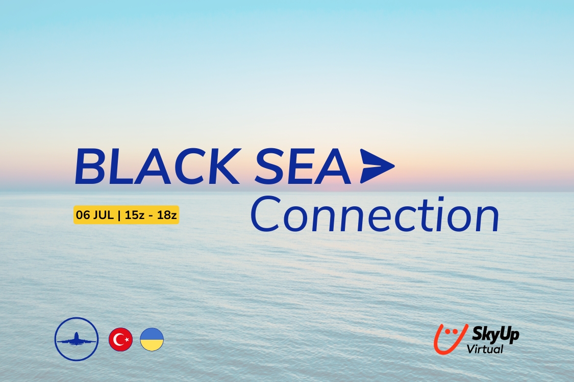 🛫 Join IVAO Ukraine &amp; IVAO Türkiye for “Black Sea Connection” - a two-way airbridge between Istanbul (LTFM) and Odesa (UKOO) with full ATC coverage.
🗓️ 06.07.2025 | 🕐 15z–18z

ua.ivao.aero/l/0isb #IVAO #Ukraine #Event