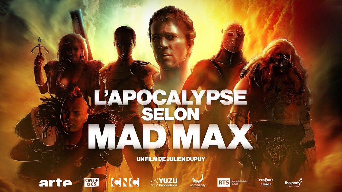 L'Apocalypse Selon Mad Max ! Le documentaire à ne pas manquer de Julien Dupuy bientôt sur Arte !

Vous aimez Mad Max ? Vous allez adorer cette interview ! 

buff.ly/H3giWTz

#MadMax #Arte