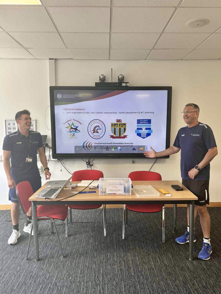 Aneurin Leisure Sports Development (@alsportdev) on Twitter photo Yesterday, we had the fantastic opportunity to present <a href="/sportwales/">Sport Wales</a> to NGBβs, LAβs and other sporting organisations, showcasing how we're working with clubs and organisations within Blaenau Gwent to embed the Foundations FrameworkΒ to build a better sporting future. π€ Yesterday, we had the fantastic opportunity to present <a href="/sportwales/">Sport Wales</a> to NGBβs, LAβs and other sporting organisations, showcasing how we're working with clubs and organisations within Blaenau Gwent to embed the Foundations FrameworkΒ to build a better sporting future. π€