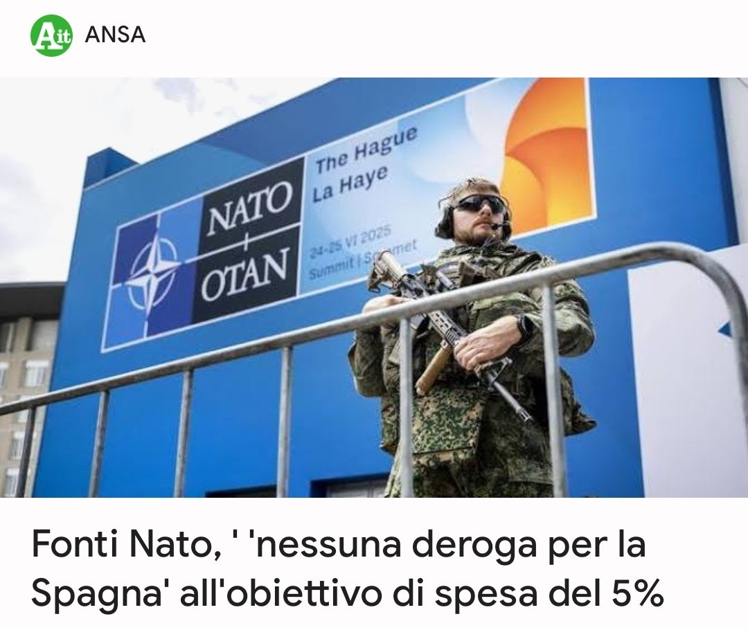 Allora, vi piace la Nato, braccio armato dell'imperialismo e dell'Occidente, anzi dell'uccidente?