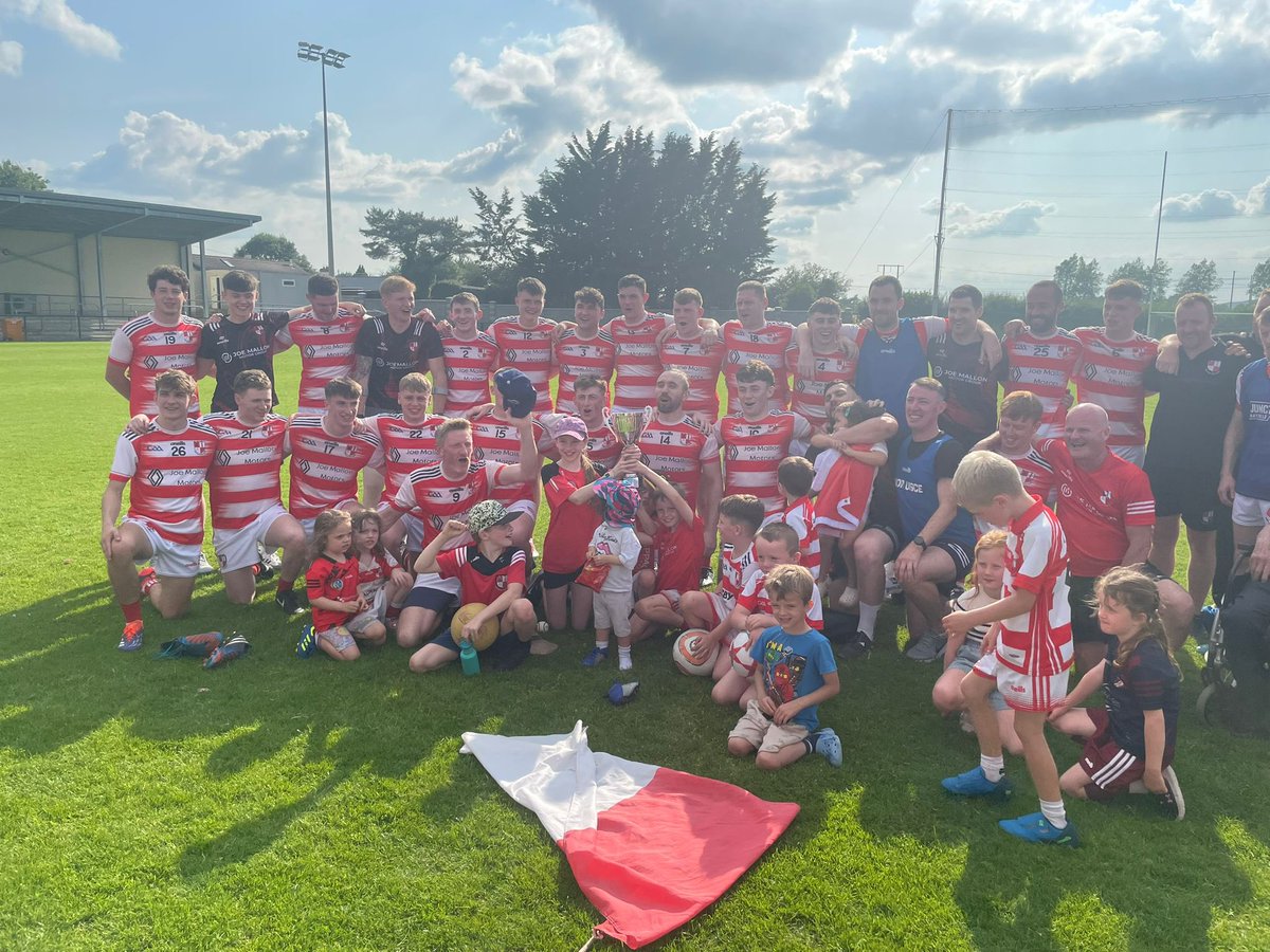 Cappagh GAA - One Club (@cappaghgaa) on Twitter photo Congrats to our senior footballers who secured promotion and Div 4 League title at weekend.
<a href="/JoeMallonMotors/">Joe Mallon Motors</a> <a href="/scoildara/">Scoil Dara Kilcock</a> <a href="/MaynoothPPS/">Maynooth PostPrimary</a> <a href="/KildareFan2025/">Really Unofficial</a> Congrats to our senior footballers who secured promotion and Div 4 League title at weekend.
<a href="/JoeMallonMotors/">Joe Mallon Motors</a> <a href="/scoildara/">Scoil Dara Kilcock</a> <a href="/MaynoothPPS/">Maynooth PostPrimary</a> <a href="/KildareFan2025/">Really Unofficial</a>