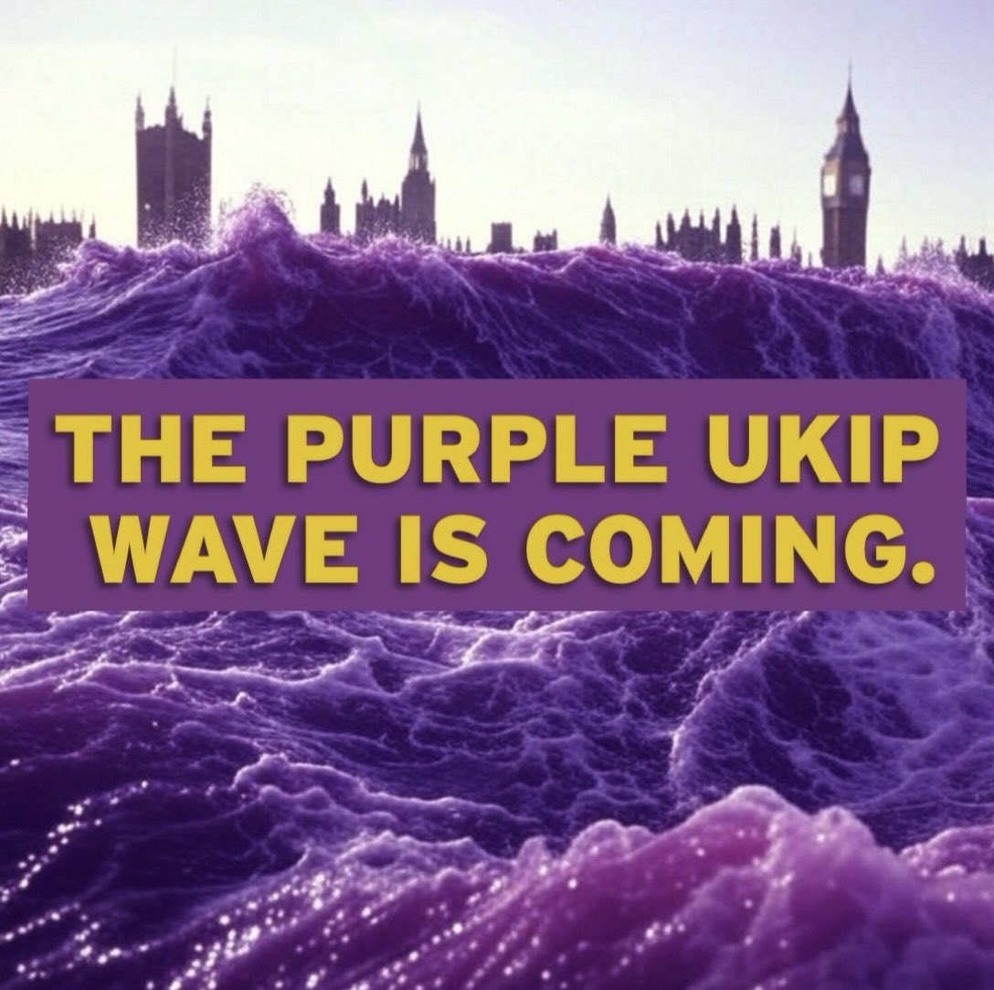 GJohnson_1978's tweet photo. A sure sign that @Nigel_Farage and his #Wef puppet party are realising that @UKIP and @NickTenconi plus @BenWalkerUKIP  are catching up very fast and will soon overtake the now defunct @reformparty_uk https://t.co/Nw9U1Tz1Zt