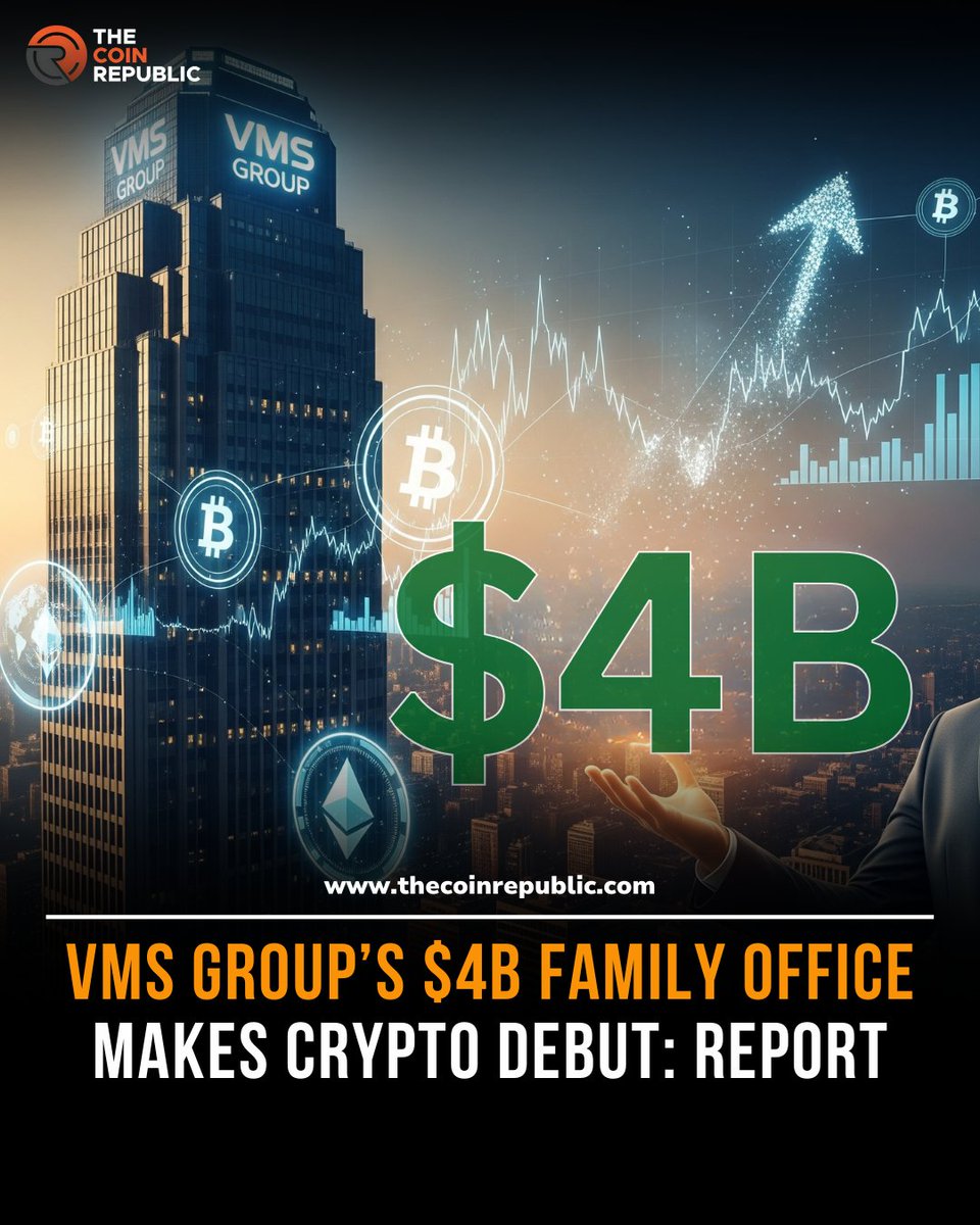 TCR_news_'s tweet photo. 🇭🇰Hong Kong Wealth Moves Into Crypto!
The $4B family office of VMS Group is making its first-ever crypto play, eyeing up to $10M in Re7 Capital strategies, per Bloomberg.
The move marks a bold step from traditional finance into Web3.
Big money is watching
#CryptoNews #VMSGroup #Web3 #InstitutionalCrypto #HongKong