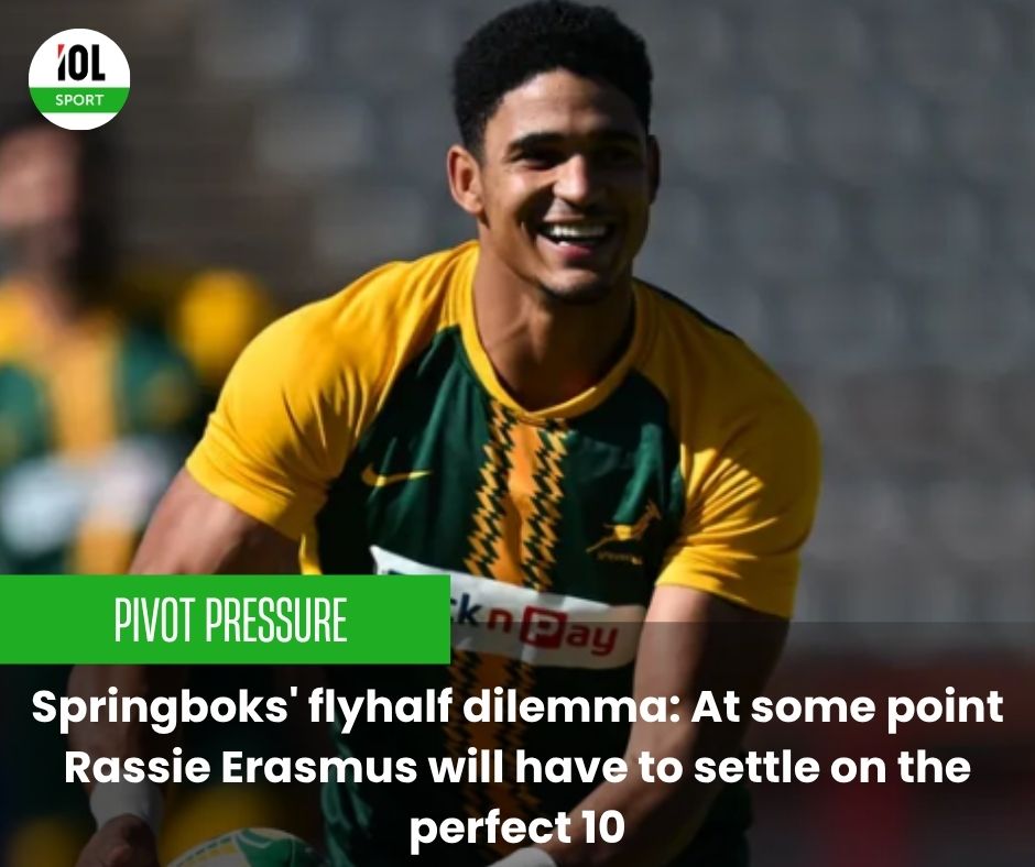Springboks’ flyhalf conundrum heats up—will Rassie Erasmus back youth or experience as he hunts for the perfect 10 ahead of a packed 2025 season?
#BokNumber10 #RassieDecides #FlyhalfFever
tinyurl.com/5jda7wry