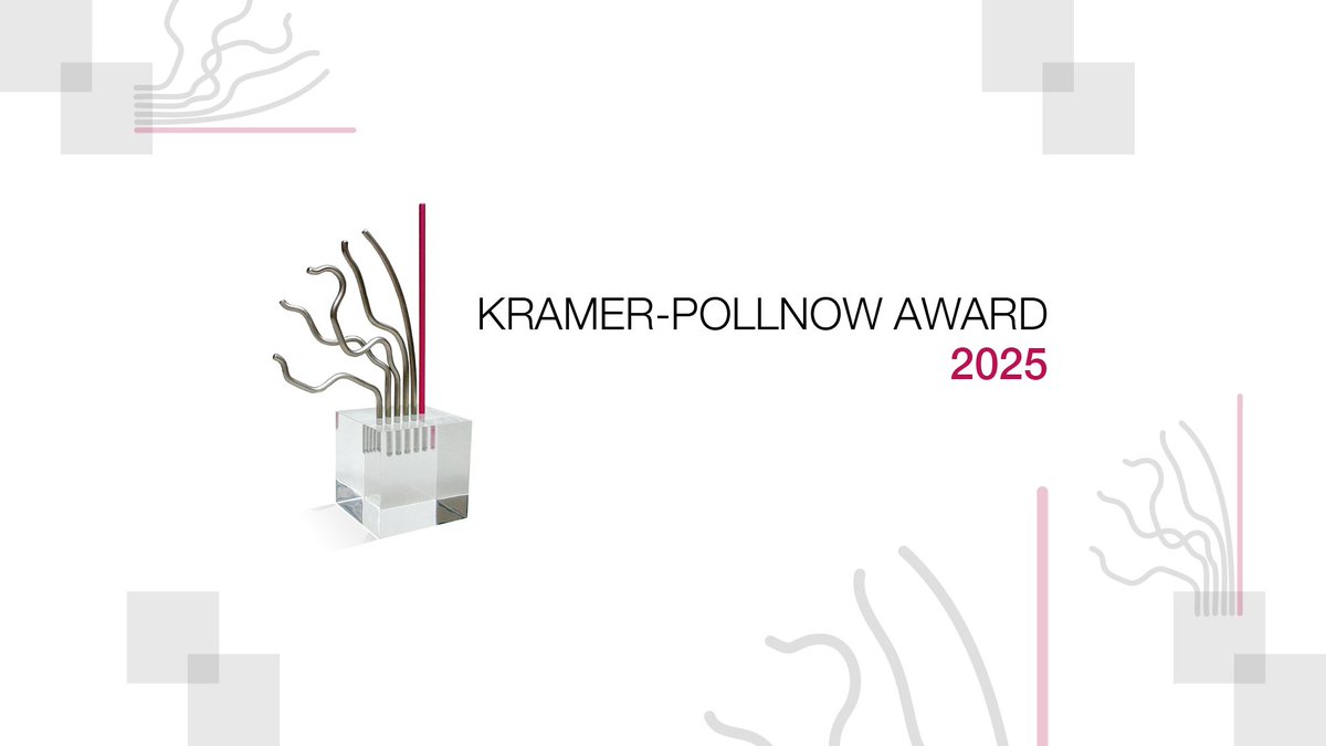ADHD_Congress's tweet image. 🏆 Calling early to mid-career researchers: The Kramer-Pollnow Award 2025 recognizes outstanding ADHD research in psychiatry, psychology & related fields.
The deadline has been extended to 31 August 2025.
Apply now ➡️ bit.ly/3FkFs2C
#ADHDResearch #KramerPollnowAward