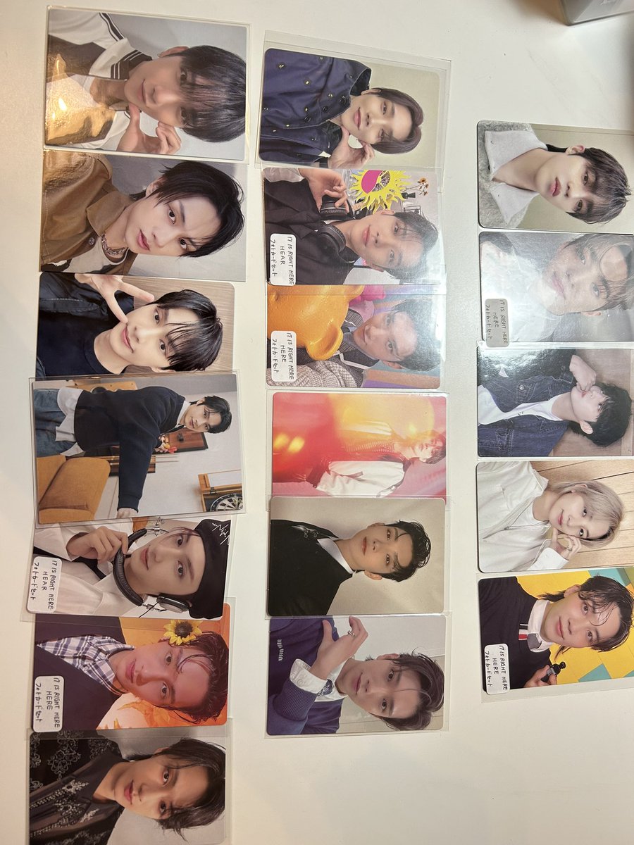 boos_ko116's tweet photo. SEVENTEEN 交換 Carat  SEVENTEEN
エスクプス ジョンハン ジョシュアジュン ホシ ウォヌ ウジ ミョンホ ミンギュ ドギョム スングァン バーノン ディノ 

譲   画像
      (本国スタンプラリートレカ、会場特典          
       はn:1のみです💦)

求  未所持スングァン🍊
     TWS ハンジン🐰 https://t.co/xrTcUHsFQr