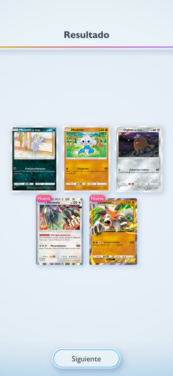 stormbks's tweet photo. Me tocaron las últimas dos cartas que me faltaban para completar la colección y un Gladio full art en el siguiente 🤩 https://t.co/UZbbmzzY0P