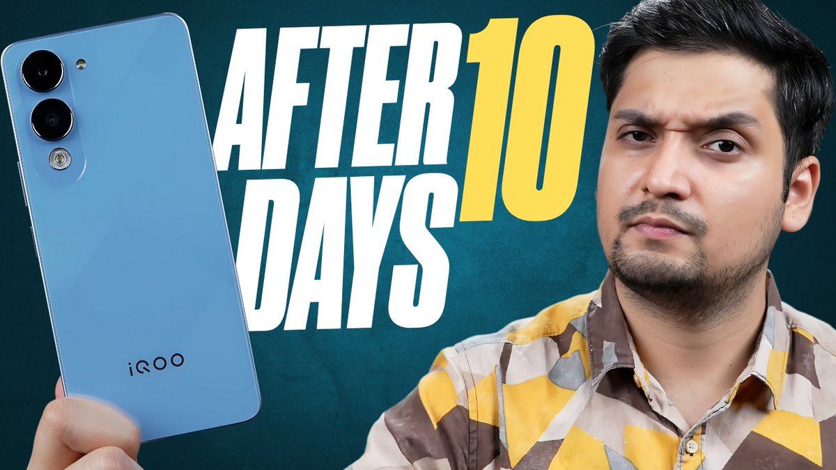 jagranhitech's tweet photo. iQOO Z10 Lite Review – Best Budget 5G Phone Under ₹10,000?

6,000 mAh battery, IP64 rating, Mediatek Dimensity 6300 – does this phone redefine budget 5G? Let’s find out!

https://t.co/4JjL8AsGEV

#iQOOZ10Lite #Budget5G #Under10000 #TechReview #SmartphoneIndia #LongBattery https://t.co/MzV3fubw7Q
