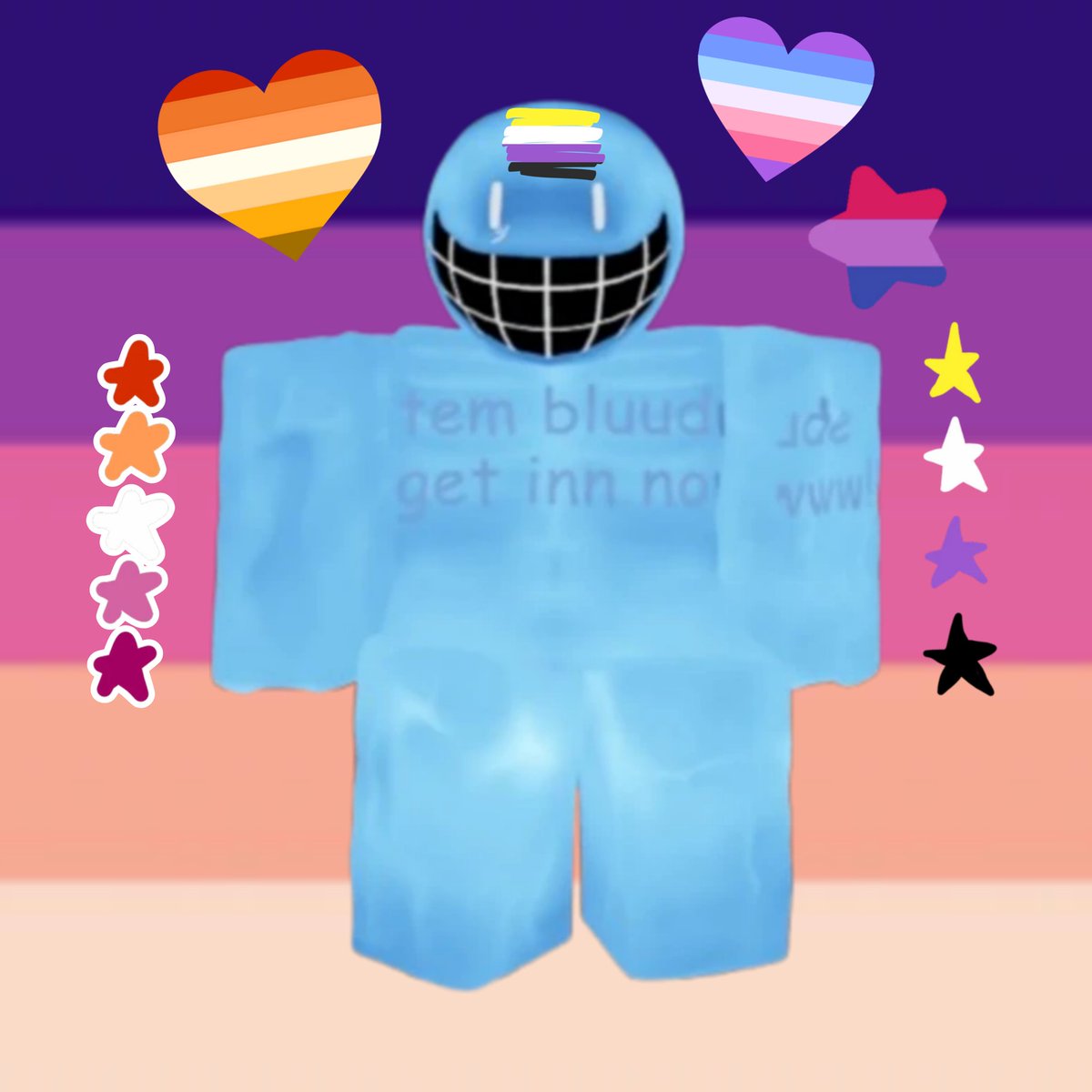 ProqueerSafe's tweet photo. —⁠☆ Bluudud from Forsaken is a butch non binary boygirl bi lesbian!
-HC request!!
#proqueertwt #proqueer https://t.co/NalGrGr8i4