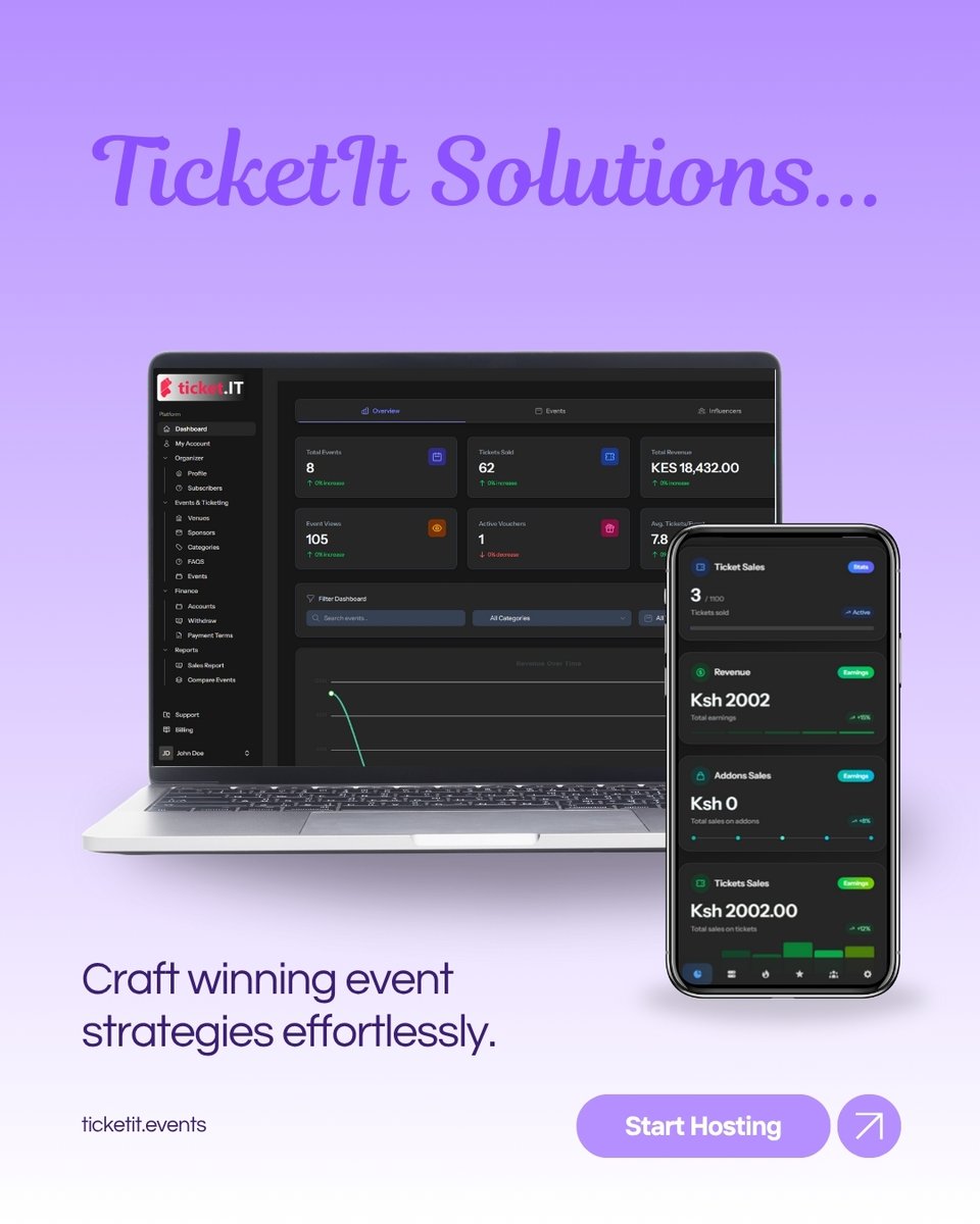 myticketit's tweet photo. 🚀 Something powerful is coming for event organizers...
 TicketIt is almost here.
Craft winning events effortlessly.
🔗 https://t.co/mxKWMQtRhJ
#TicketIt #ComingSoon #EventSolutions #KenyaEvents https://t.co/83XJarfBjU