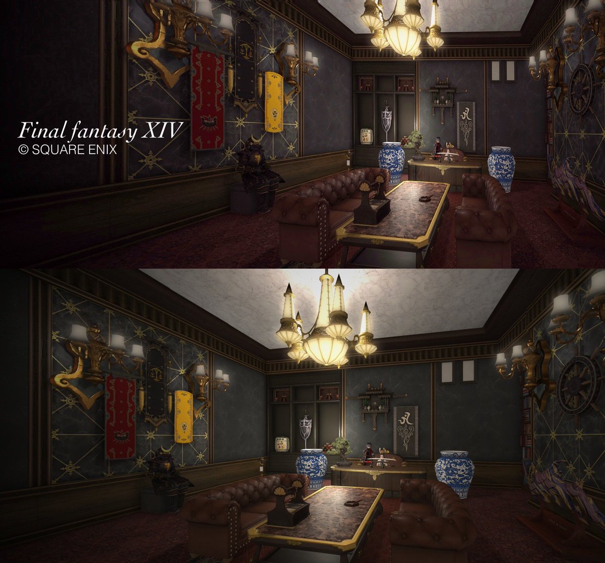 Monta_jam_BLM's tweet image. プロカメラマンからのアドバイス

リアルの仕事でも建物の撮影はある。内装外装ともに。

この時チルトレンズというものを使う時もあればPhotoshopでパース加工を行う。
#FF14 のスタジオハウジンガーにお役立ち情報として。
※SS…下は撮りっぱ、上はパース加工を施している。…