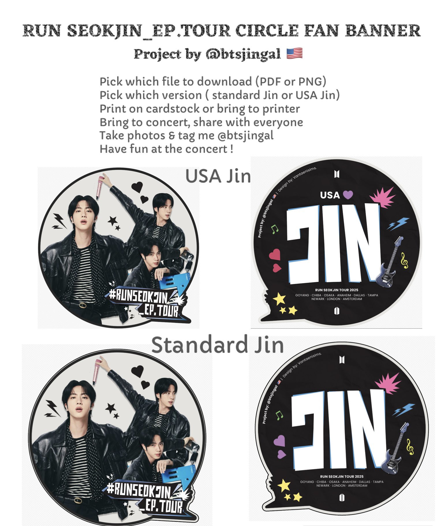 Kath ✨ Run Seokjin_EP.Tour '25 (@btsjingal) / X